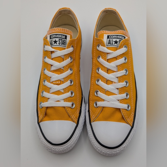 Converse All Star Yellow Low-Top Sneaker- Mens 6 - Picture 9 of 9